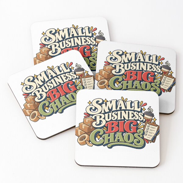 Item preview, Small Business Big Chaos — Funny Entrepreneur Humor designed and sold by GingaArt.