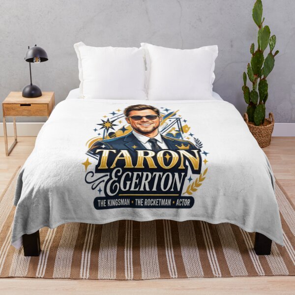 Item preview, Taron Egerton – The Kingsman & Rocketman Star Fan Art designed and sold by ActionForge.