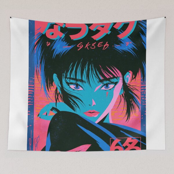 Item preview, Samurai Warriors Poster | Japanese Fantasy Art Print Red Aesthetic designed and sold by Affiches29 Animé .