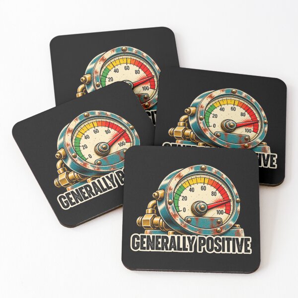 Item preview, Funny Pressure Gauge T-Shirt – Generally Positive Vintage Industrial Mechanic Humor designed and sold by DopeyRobot.