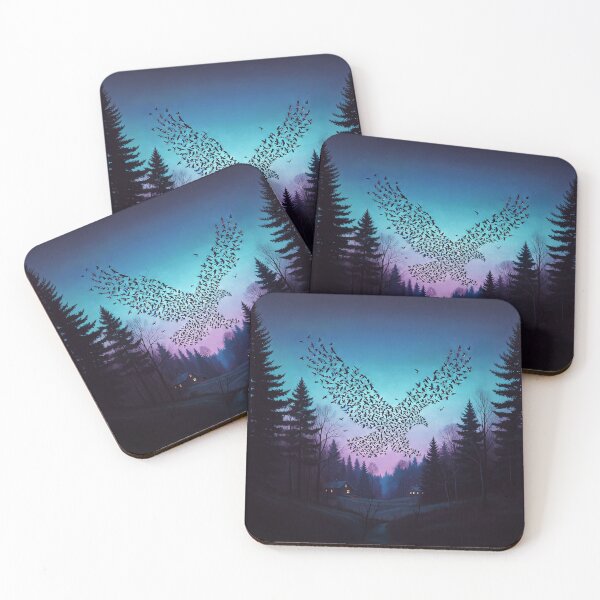 Item preview, Eagle Silhouette Of Birds designed and sold by Home Decor Art.