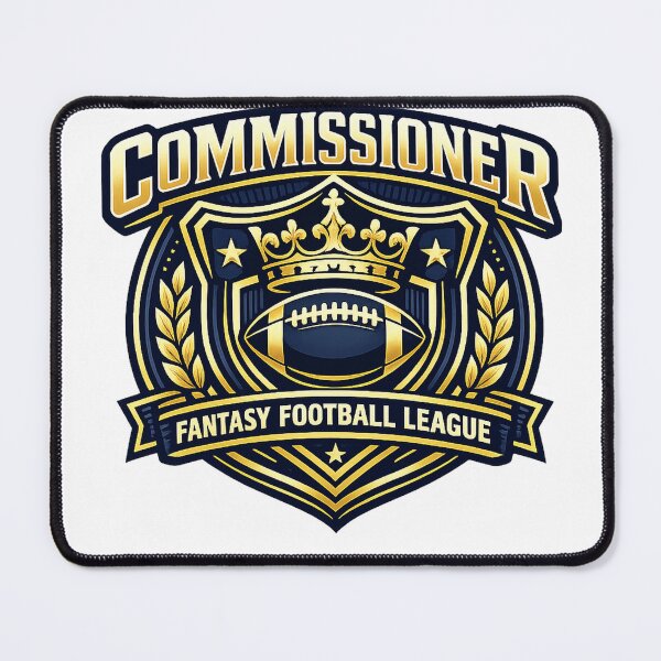 Item preview, Fantasy Football Gift - Respect The Commish designed and sold by RedRubyBubble.