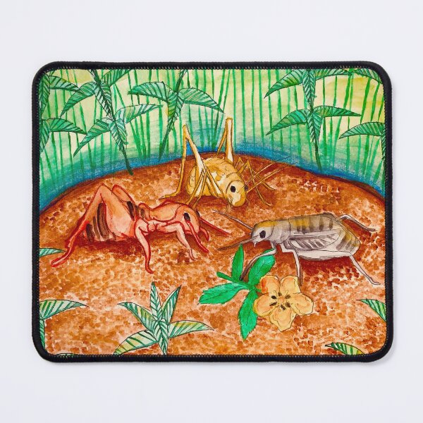 Item preview, Crickets in the Grass designed and sold by ArtsByAnastasia.