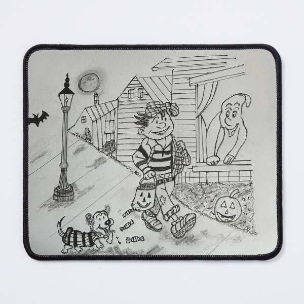 Item preview, Halloween stroll with Biff & Buffy designed and sold by Cartoonist Brian.
