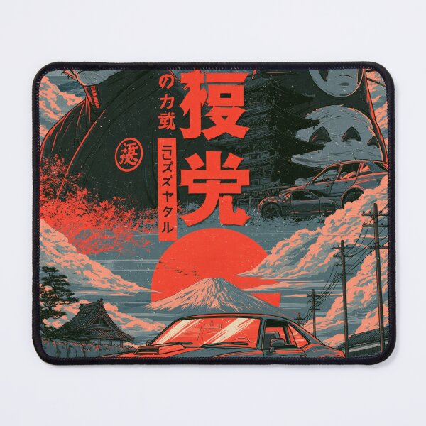 Item preview, Samurai Warriors Poster | Japanese Fantasy Art Print Red Aesthetic designed and sold by Affiches29 Animé .