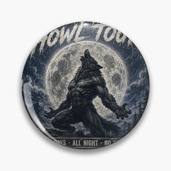 Item preview, Werewolf Gift - Full Moon Howl Tour designed and sold by RedRubyBubble.