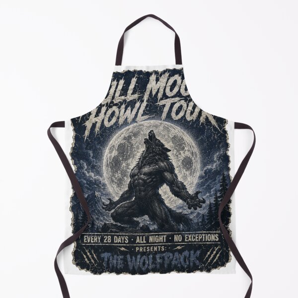 Item preview, Werewolf Gift - Full Moon Howl Tour designed and sold by RedRubyBubble.