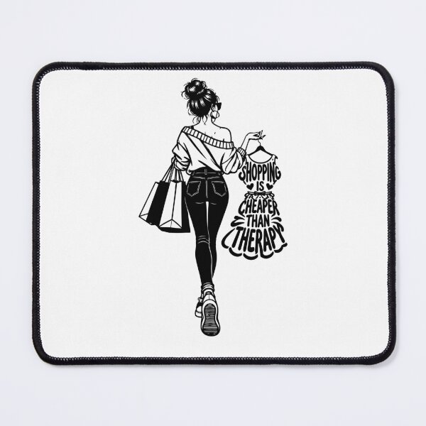 Item preview, Shopping Is Cheaper Than Therapy designed and sold by Teedefy.