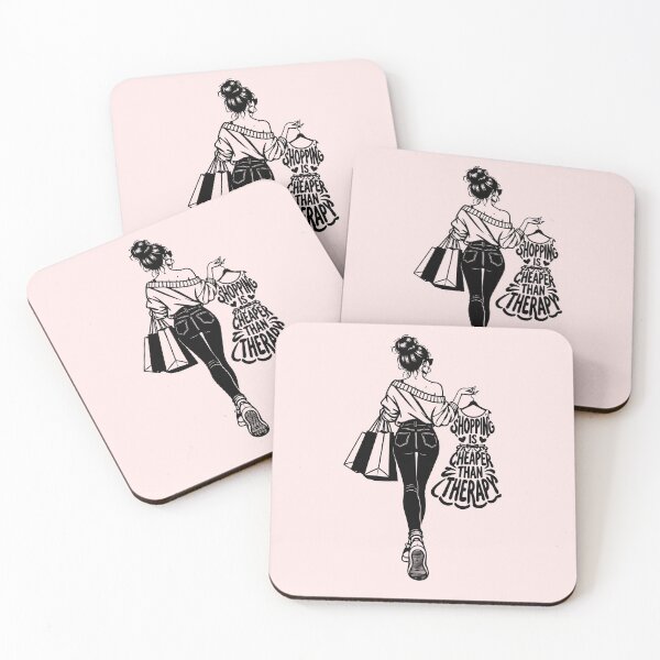 Item preview, Shopping Is Cheaper Than Therapy designed and sold by Teedefy.