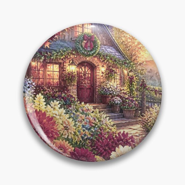 Item preview, Charming Cottage in Bloom designed and sold by FlowerSeller1.