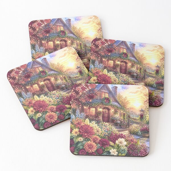 Item preview, Charming Cottage in Bloom designed and sold by FlowerSeller1.