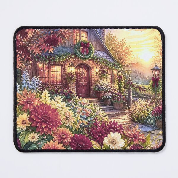 Item preview, Charming Cottage in Bloom designed and sold by FlowerSeller1.
