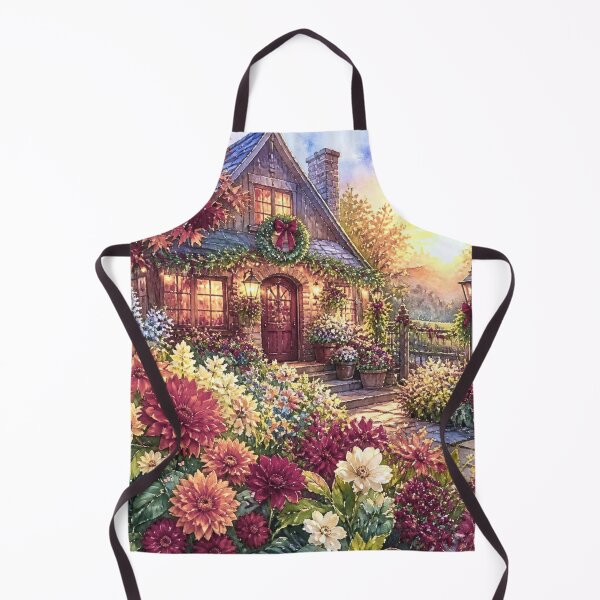 Item preview, Charming Cottage in Bloom designed and sold by FlowerSeller1.