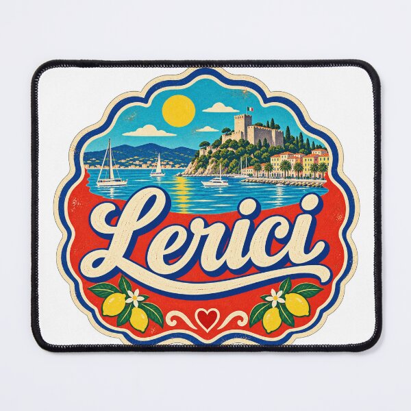 Item preview, Lerici Italy Travel Souvenir Painted Italian Sign designed and sold by VisualArtsOasis.