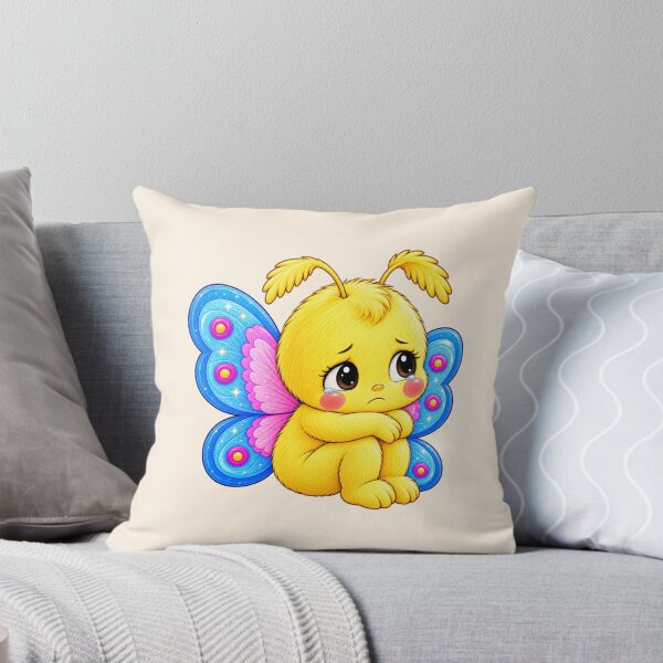 Item preview, Sad Pöttöm the Little Firefly – Cute Emotional Story Character designed and sold by Little Joys Art.