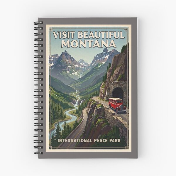 Item preview, Visit Beautiful Montana designed and sold by ArtofDissent.