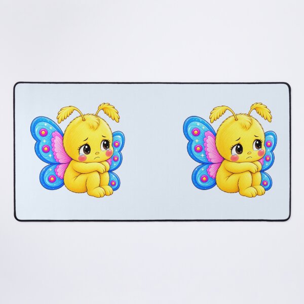 Item preview, Sad Pöttöm the Little Firefly – Cute Emotional Story Character designed and sold by Little Joys Art.