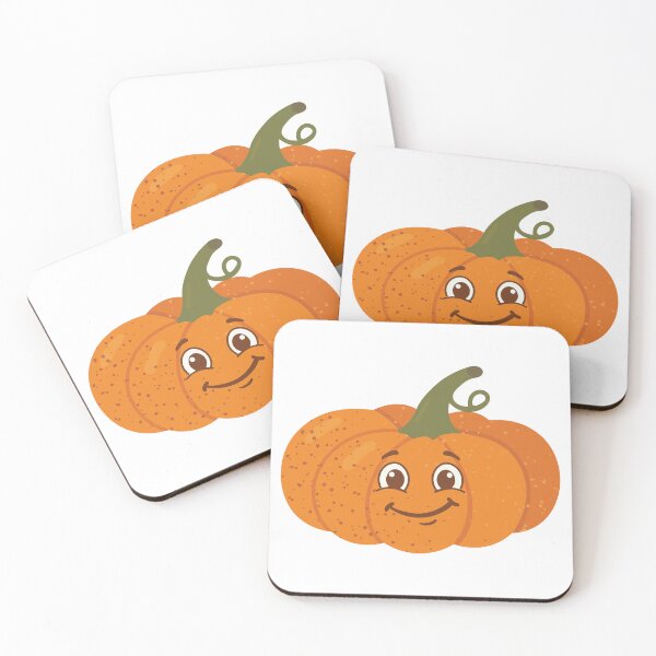 Item preview, Happy Orange Pumpkin Illustration designed and sold by BetweenForms.