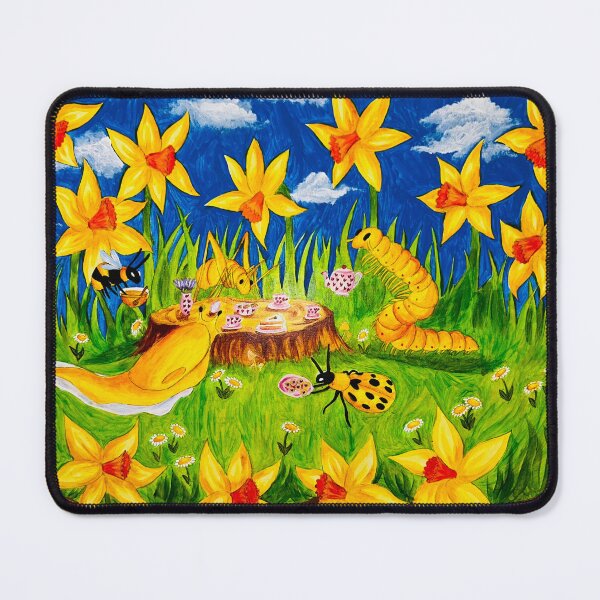 Item preview, Picnic in Yellow designed and sold by ArtsByAnastasia.