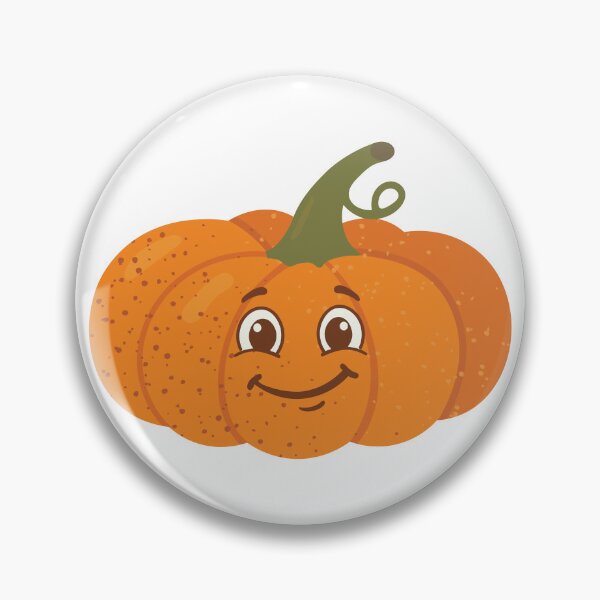Item preview, Happy Orange Pumpkin Illustration designed and sold by BetweenForms.