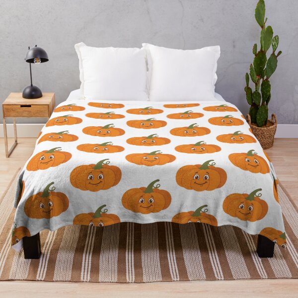 Item preview, Happy Orange Pumpkin Illustration designed and sold by BetweenForms.
