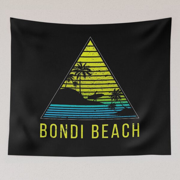Item preview, Bondi Beach Australia Retro Surf designed and sold by ForzaDesigns.