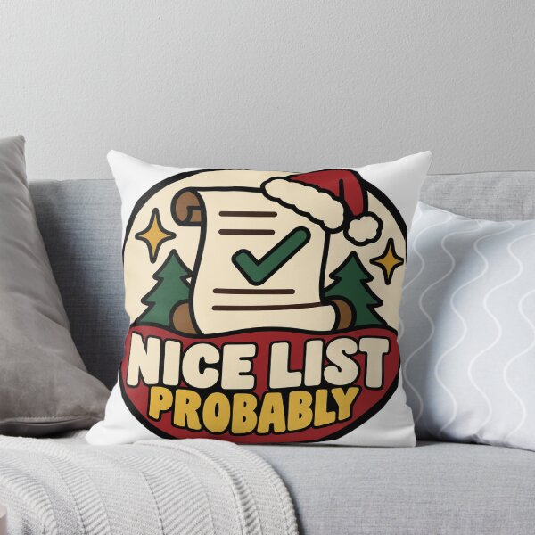 Item preview, Santa Gift - Nice List Probably designed and sold by RedRubyBubble.