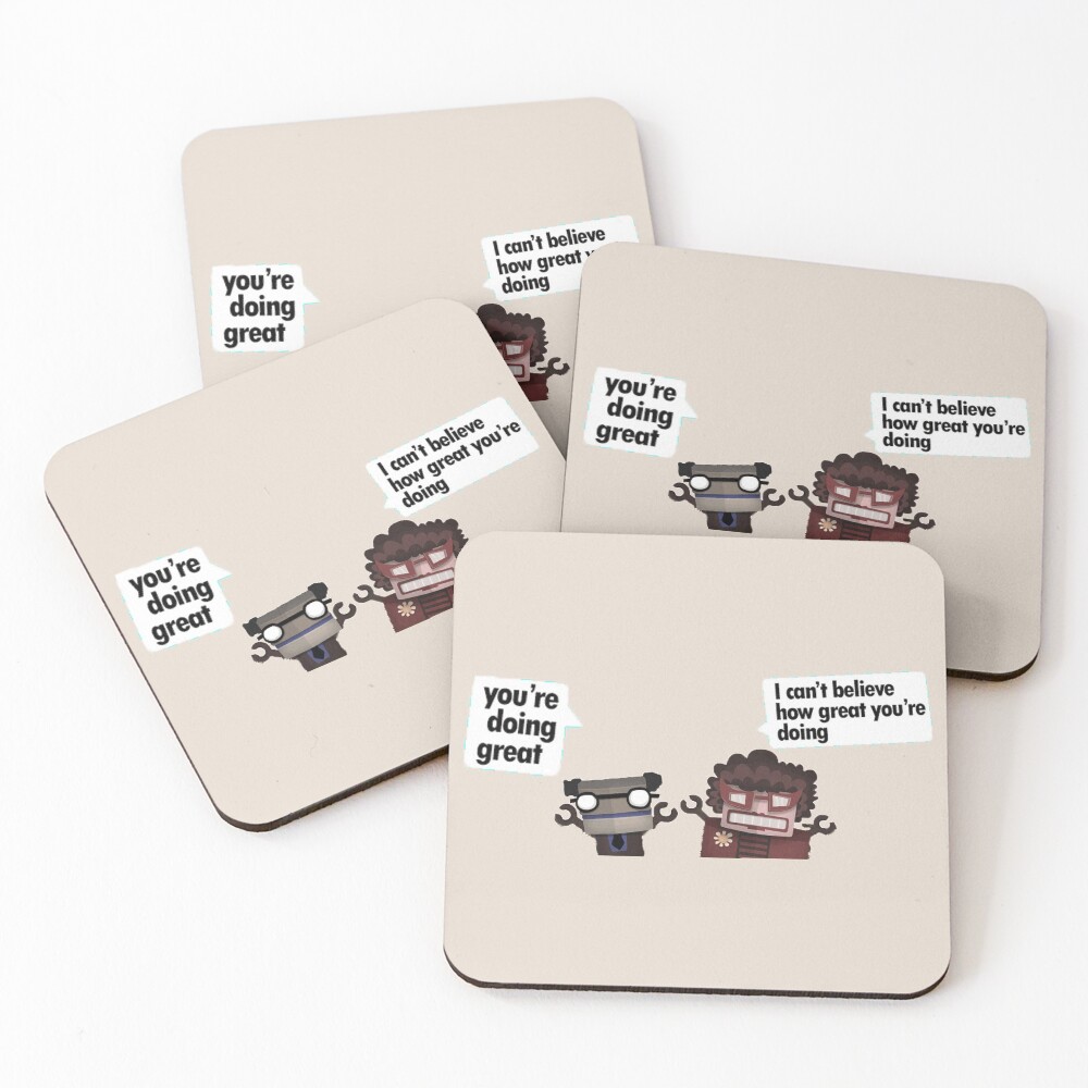 Item preview, Coasters (Set of 4) designed and sold by MerchGameStore.