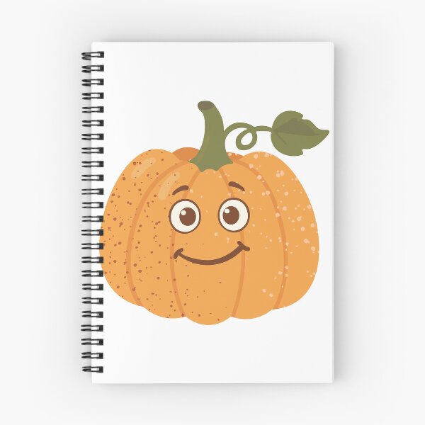 Item preview, Smiling Orange Pumpkin Illustration designed and sold by BetweenForms.