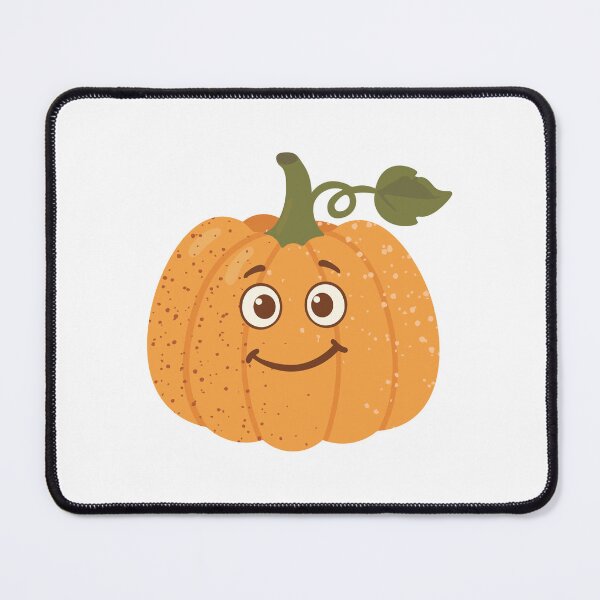 Item preview, Smiling Orange Pumpkin Illustration designed and sold by BetweenForms.