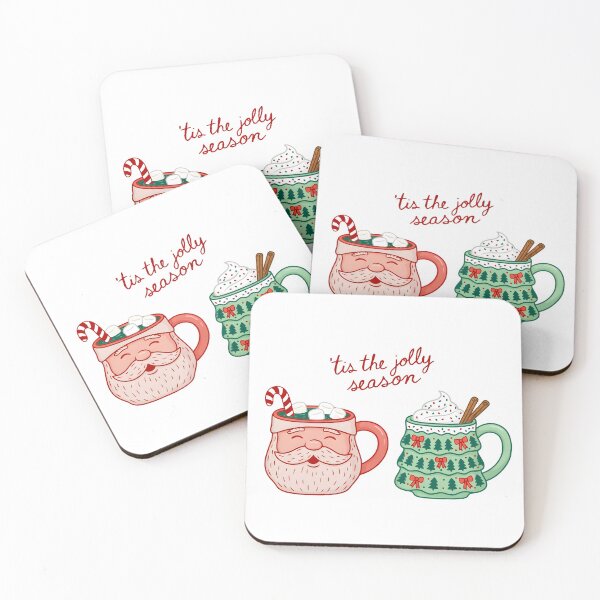 Item preview, ’Tis the Jolly Season Christmas Mugs designed and sold by Snifferius.