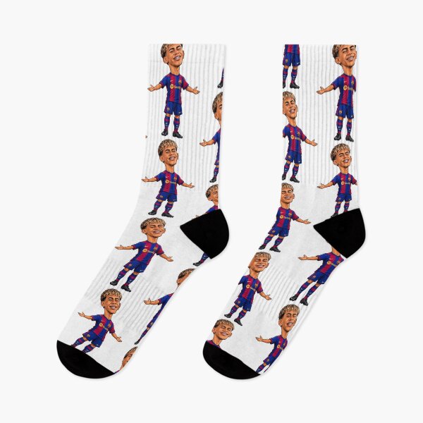Item preview, Lamine Yamal FC Barcelona Illustration Art designed and sold by FlatInkStudio.