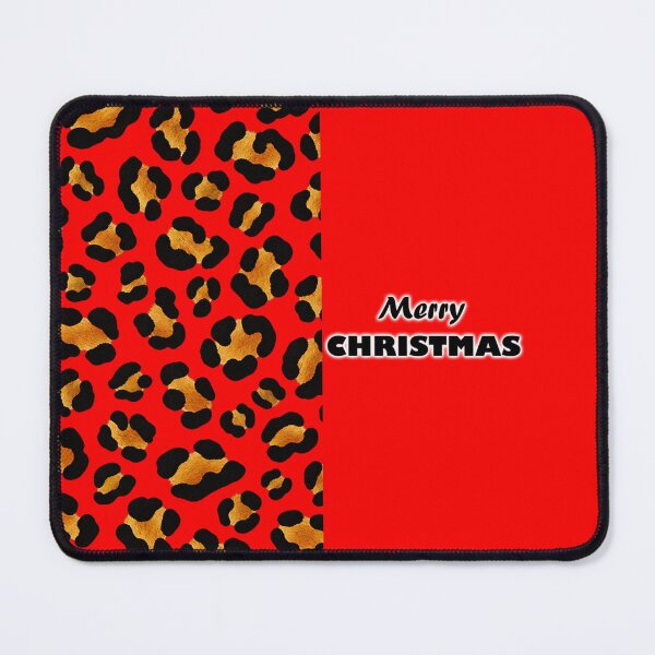 Item preview, Merry Christmas Leopard Print designed and sold by annenambiro.
