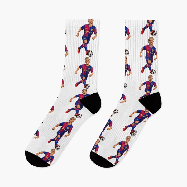 Item preview, Lamine Yamal FC Barcelona Illustration Art designed and sold by FlatInkStudio.
