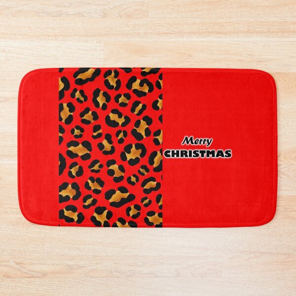 Item preview, Merry Christmas Leopard Print designed and sold by annenambiro.