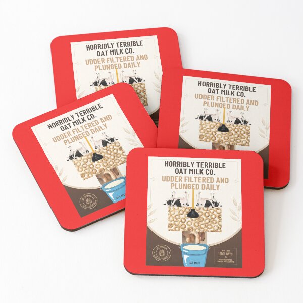 Item preview, THE TERRIBLE, HORRIBLE OAT MILK CO. designed and sold by docksTees.