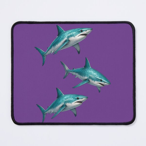 Item preview, Teal Shark Pack in Formation designed and sold by design-rebell.