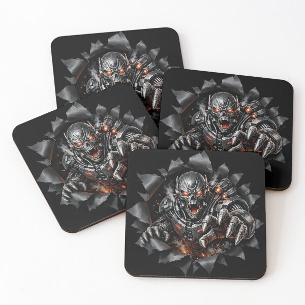 Item preview, Evil Robot Graphic Art designed and sold by ArtsyAlgorithms.