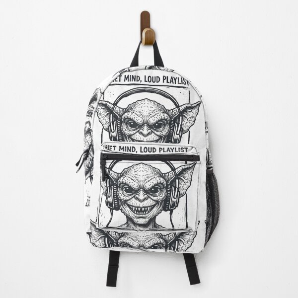 Item preview, Quiet Mind Loud Playlist Goblin Headphones Metal Music Lover    JPG designed and sold by PhotoArtMC.