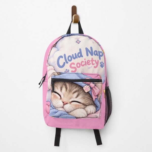 Item preview, Cute Sleeping Cat Cloud Nap Society – Cozy Dreamy Cat designed and sold by Drifka.