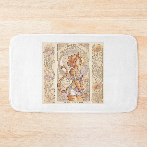 Item preview, Merle in the Style of Alphonse Mucha designed and sold by Solace Sparkles.