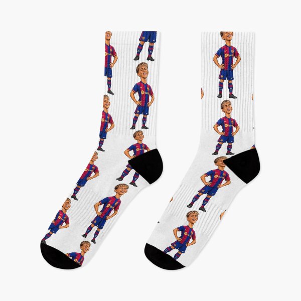 Item preview, Lamine Yamal FC Barcelona Illustration Art designed and sold by FlatInkStudio.