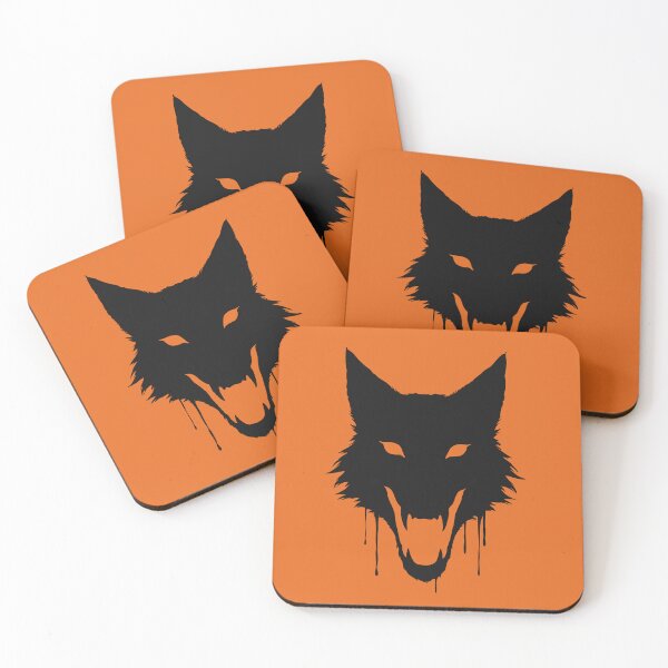 Item preview, Wolf Face Halloween Costume Ink Drip Art designed and sold by cabana.space.