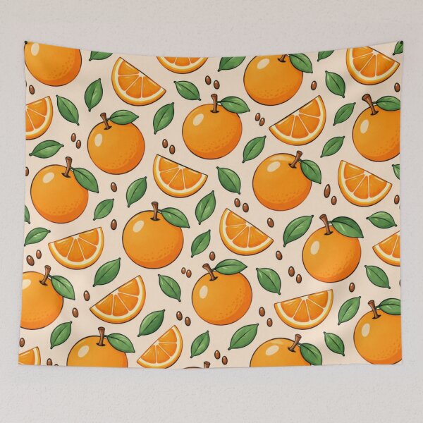 Item preview, Cute Orange Fruit designed and sold by mycute-stickers.