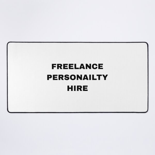 Item preview, freelance personality hire designed and sold by strawberryvape.