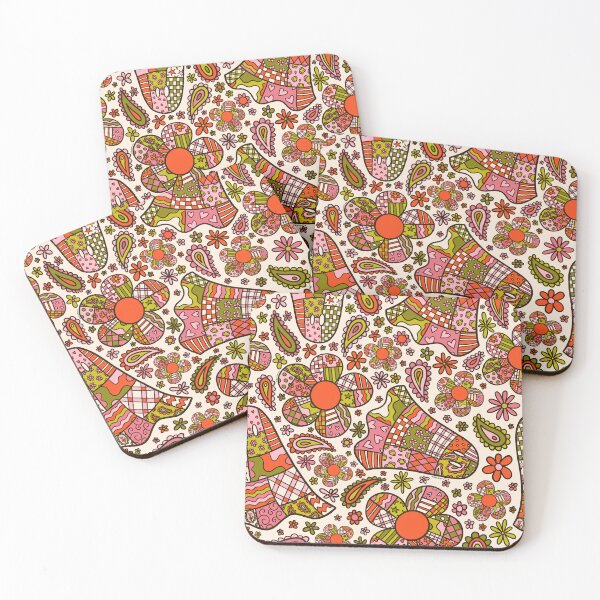 Item preview, Ghost Patchwork Print designed and sold by doodlebymeg.