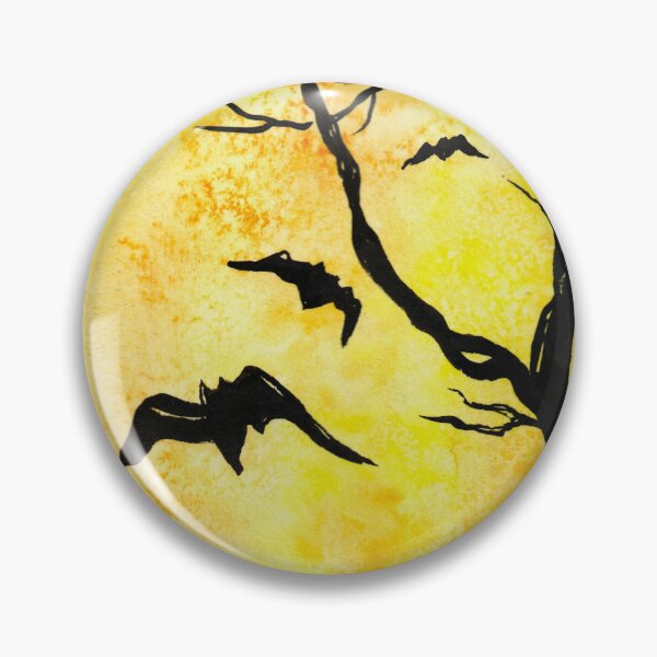 Item preview, Full moon bat designed and sold by Fevered Artist.
