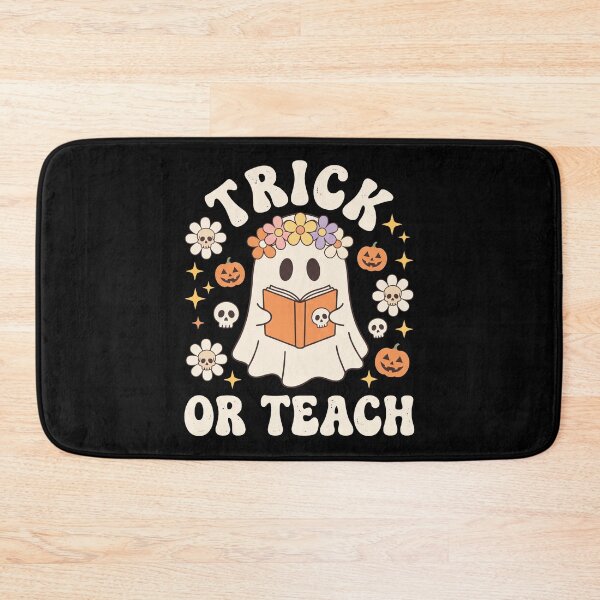 Item preview, Trick Or Teach Fantôme Couronne De Fleurs Enseignant designed and sold by MizoX7.