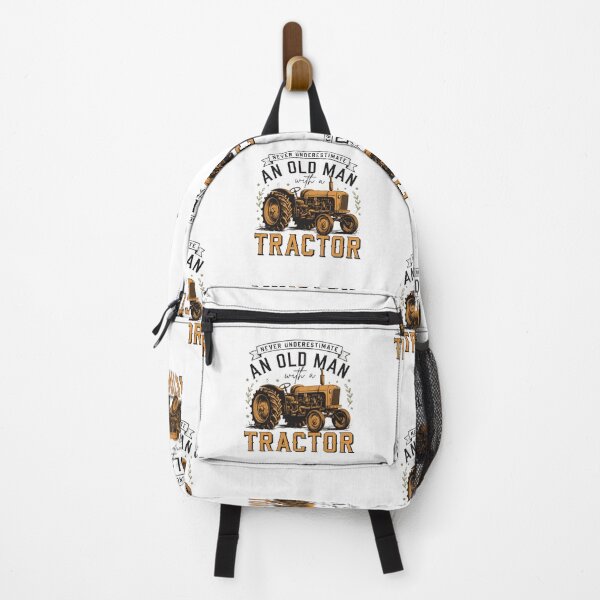 Item preview, an old man tractor operator slogan farm worker vintage machinery designed and sold by DariaOltes.