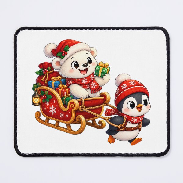 Item preview, Cute Panda and Penguin 2027 Celebration, New Year Animal Friends designed and sold by Amyay.